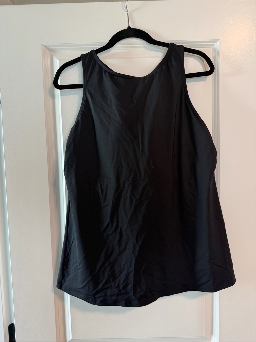 Lands' End Black Women's Tank Top